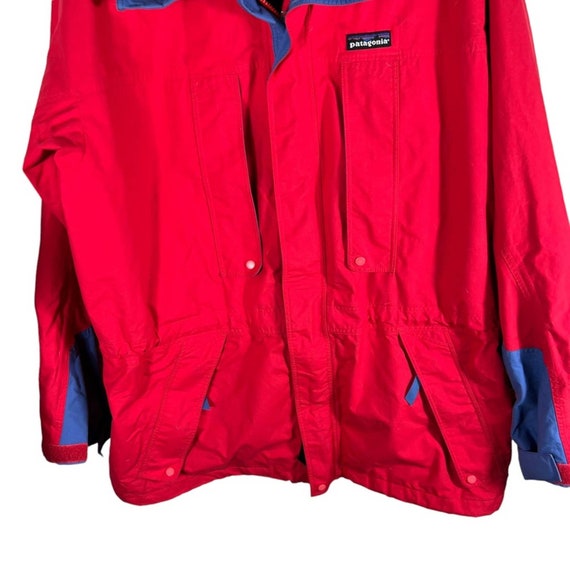 Vintage 1990’s Patagonia Red and blue Nylon Jacket - image 4