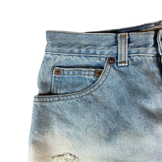 Vintage 1990s Gap High Waisted Denim Shorts - image 6