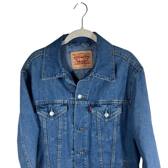 Levi’s Blue Denim Trucker Denim Jacket - image 3