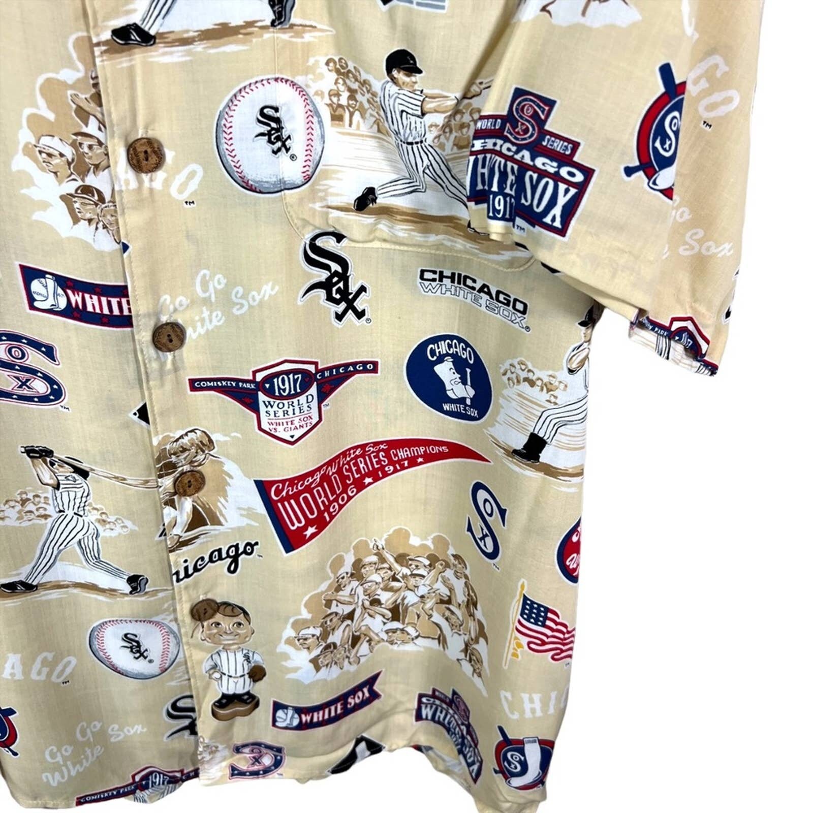 Vintage Reyn Spooner Chicago White Sox Button Down Men's Shirt