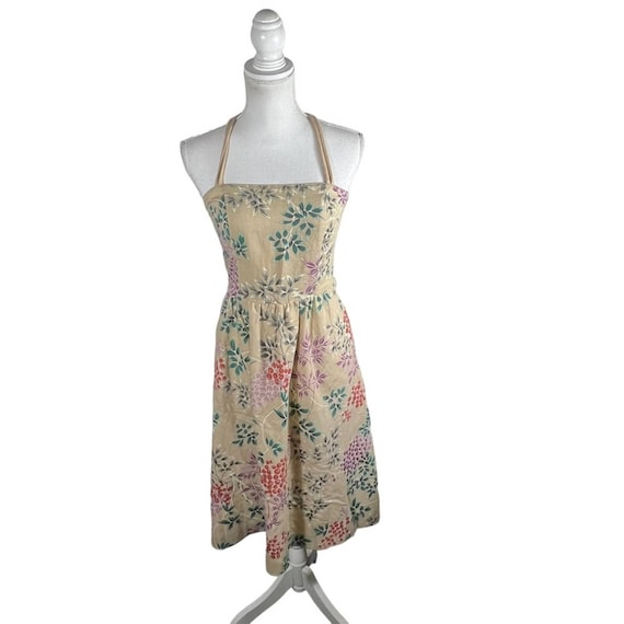 Vintage 1960’s John Meyer Floral Linen Dress