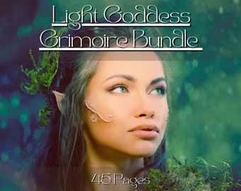 Light Goddess Grimoire Pages Bundle (45 Seiten)