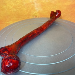 Bloody large bone halloween decoration horror prop