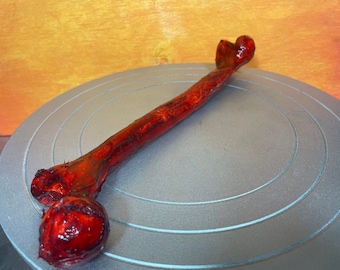 Bloody large bone halloween decoration horror prop