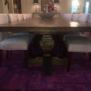 Huge Pedestal Dining Tables - Etsy