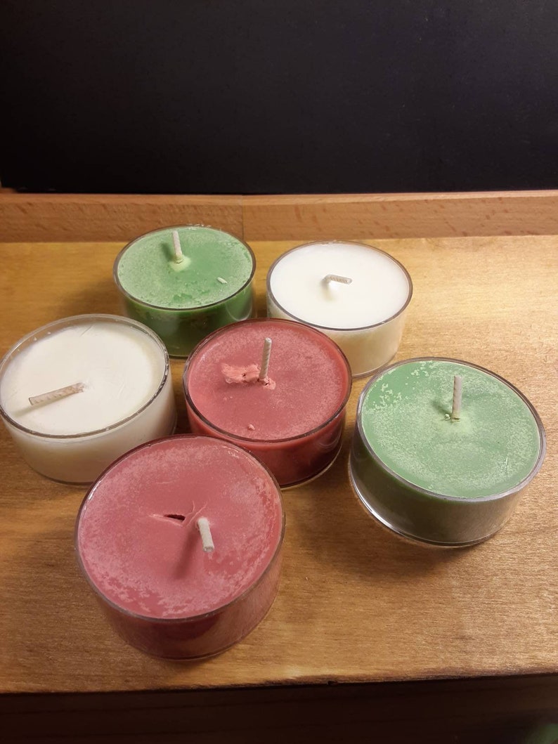 Soy Tea Lights Tealights 612182430 Scented or Unscented Etsy