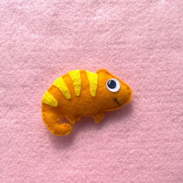 Felt Chameleon Etsy