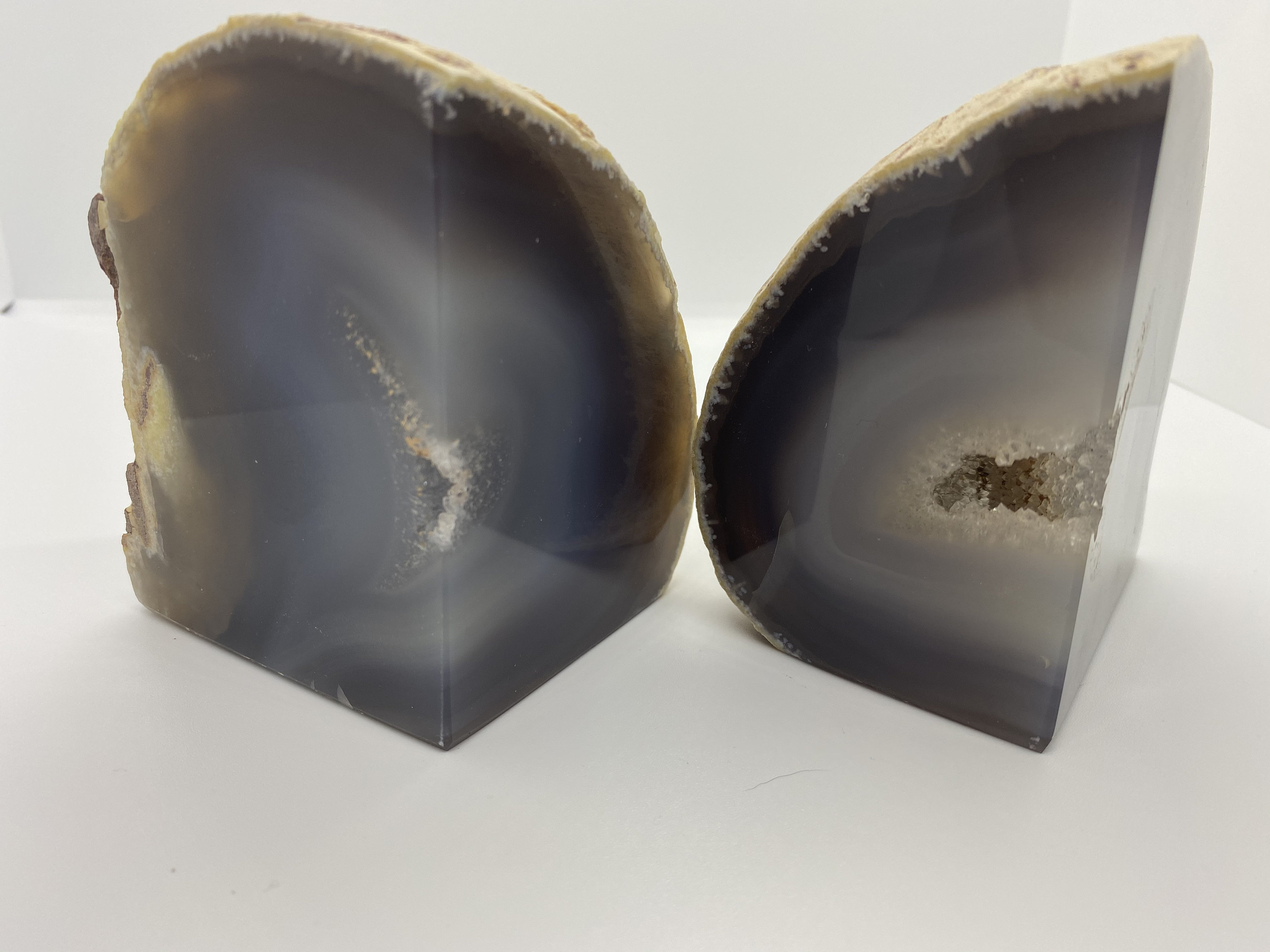 agate bookends agate bookends
