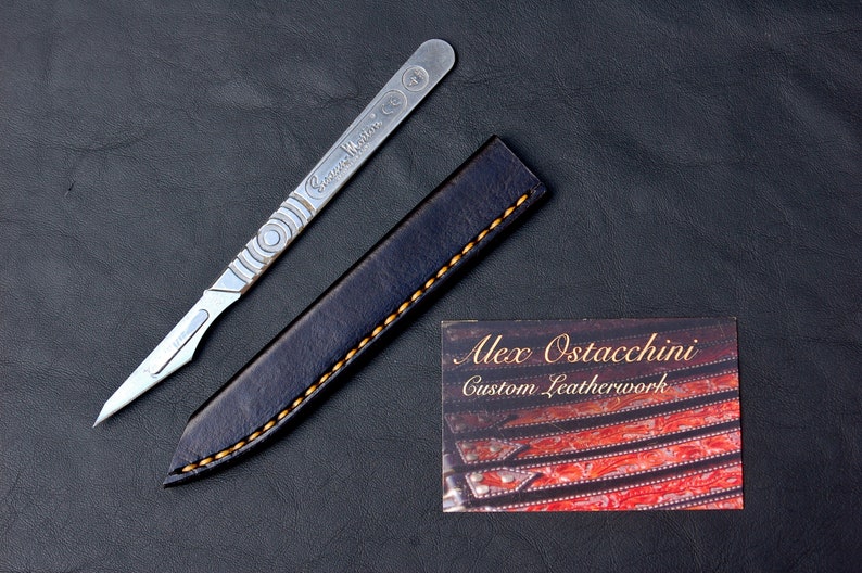 Leather Scalpel Sheath/ Scabbard/ Case 26 SwannMorton Etsy