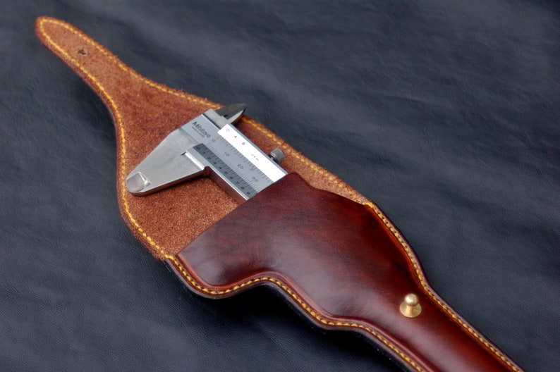Hand Made Leather Mitutoyo Vernier Caliper Case Etsy