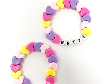 Bracciale Donna Con Ciondolo A Cuore Inciso – In Acciaio Al Titanio – Regolabile, Ipoallergenico – Argento E Oro Rosa - 2