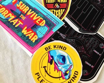 Analog Video Sticker Bundle UwU
