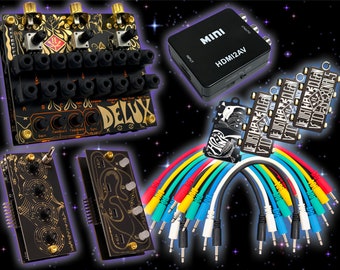 MisMatcher Delux -//- Complete Bundle -//- Switch Board / Audio Reactor / Keychain Splitter / Honk Klomp / HDMI2AV / Patch Cables