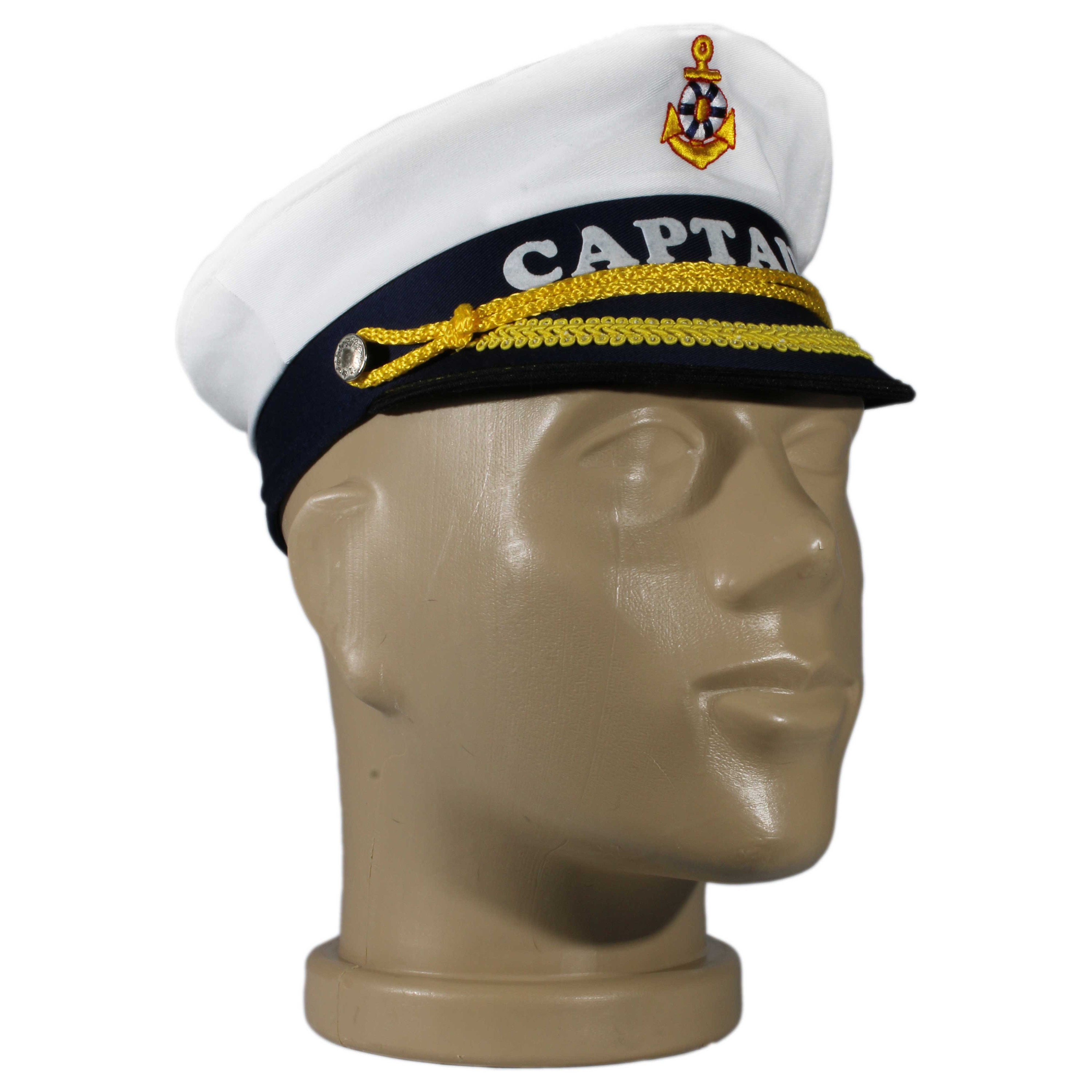 COMO HACER GORRO DE MARINERO CON CARTULINA // GORRO DE CAPITAN DE MARINERO  