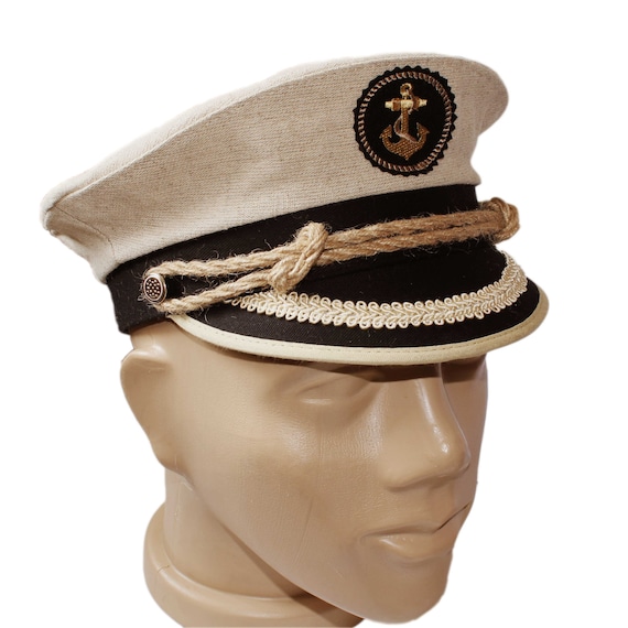 Capitán yate gorra de marinero patrón sombrero marino - México