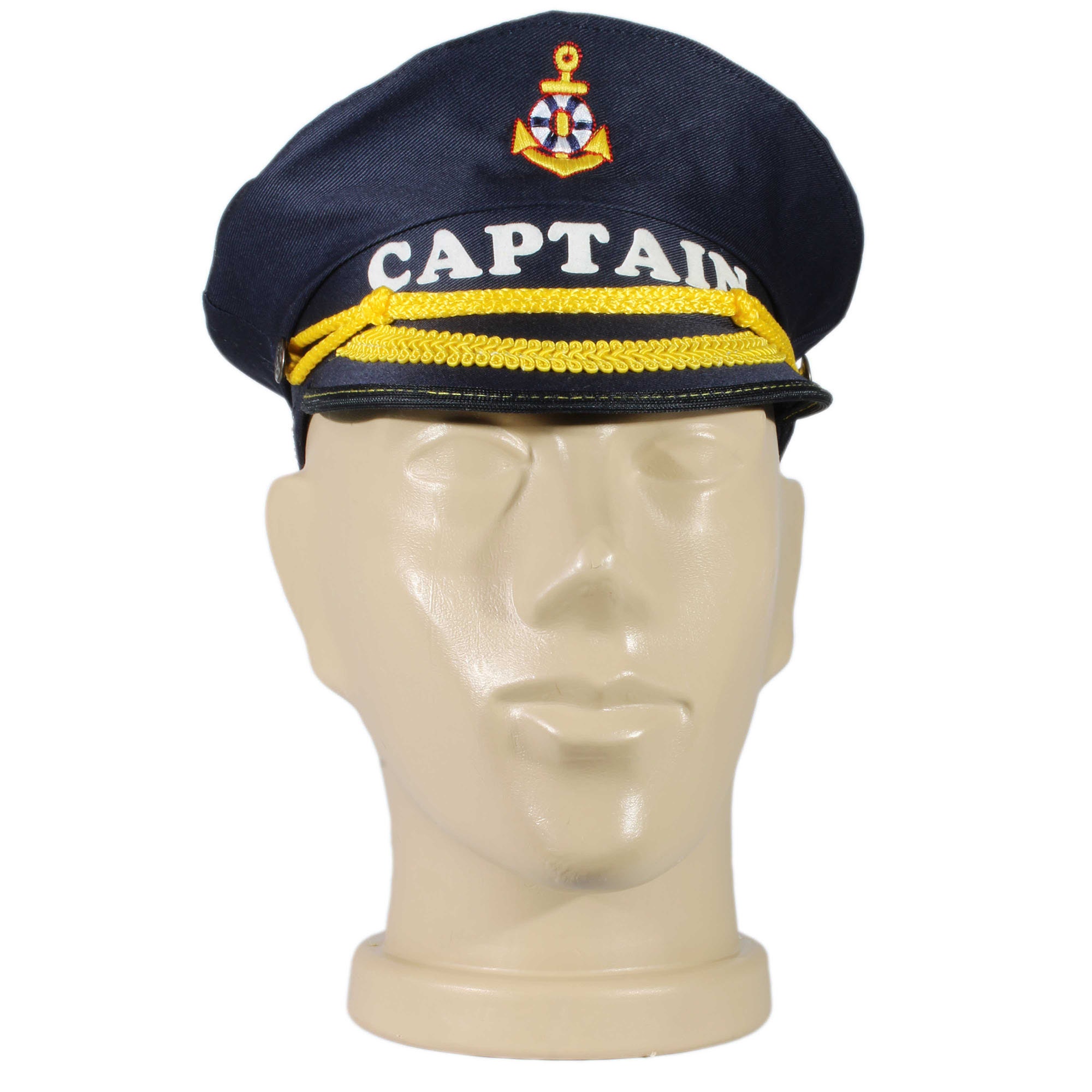 Navy Blue Captain cotton Hat Yacht Custom Sailor Cap | Etsy