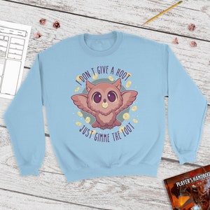 Gimme Loot Sweatshirt | funny gift | dnd shirt | cute gift for her | dnd sweater mom