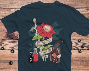 Carpe DM D&D Shirt | DnD | Dungeons Dragons | Gifts for dm | Dungeon master (dm) gifts | minimal dnd shirt