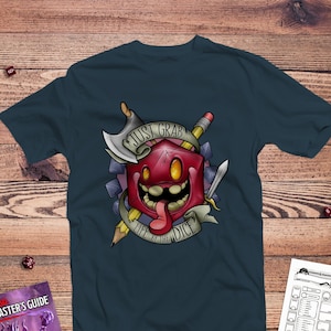 Grab Life by the Dice Shirt | Dice | Gift for DnD players | Dungeons and Dragons | DM Gift | dnd