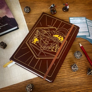 Wovilon School Supplies 3D Journal Writing Notebook, Fantasy D&D Leather  Journal Book For Dungeons And Dragons Gifts Dm & Players Rpg Lovers