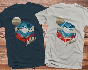 A d20 World D&D Shirt | DnD | Dungeons Dragons | Gifts for dm | Dungeon master (dm) gifts | minimal dnd shirt