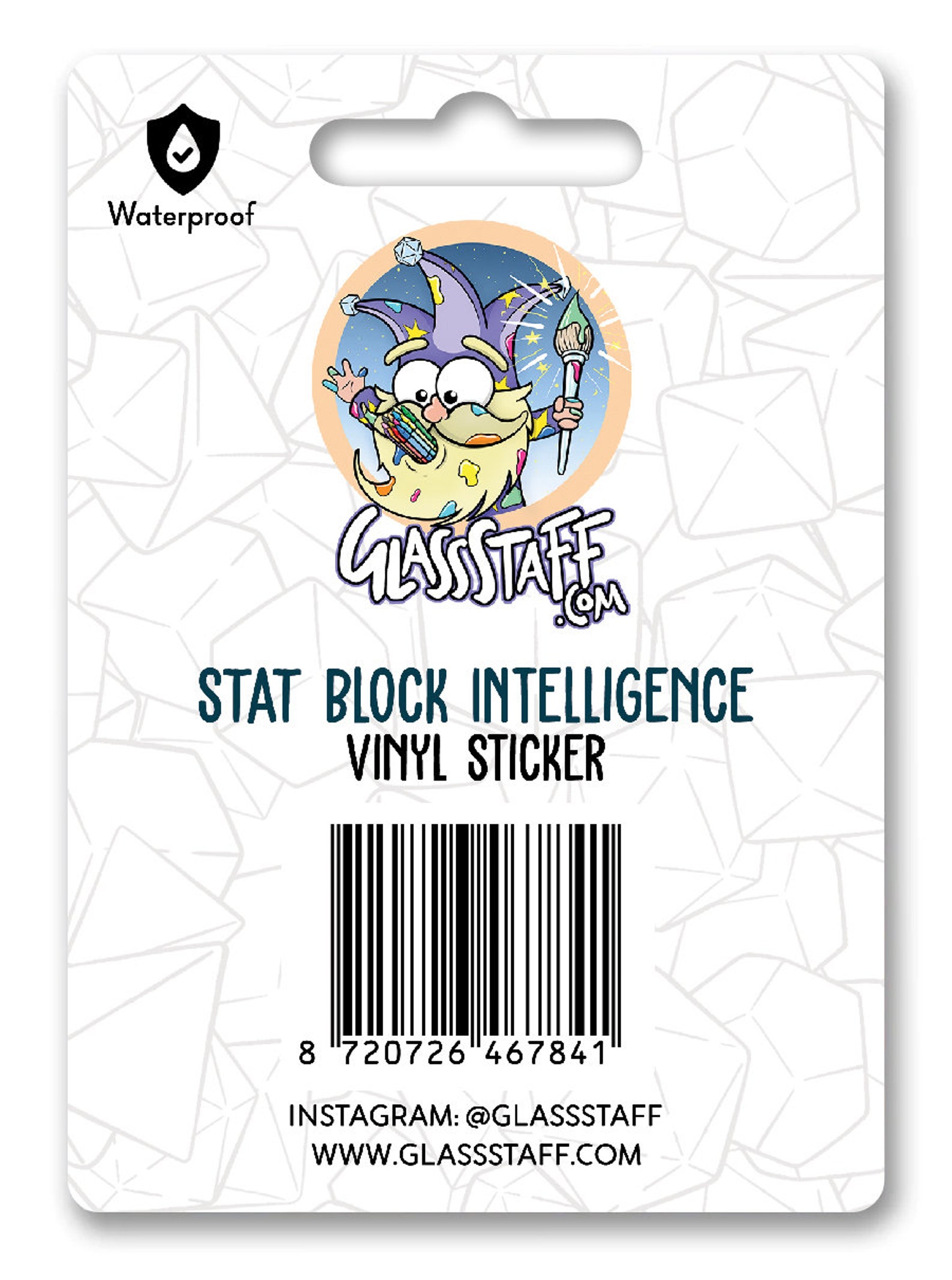 Stat Red Sticker Intelligence Stat Block | Ttrpg Sticker | Dnd Gift | GM | Dungeons ...