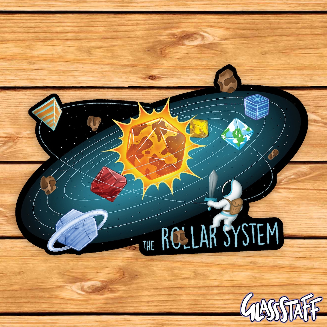 Dnd Rallaster Rollar System Dnd Sticker | Ttrpg Sticker | Dnd Gift | GM | Dungeons ...