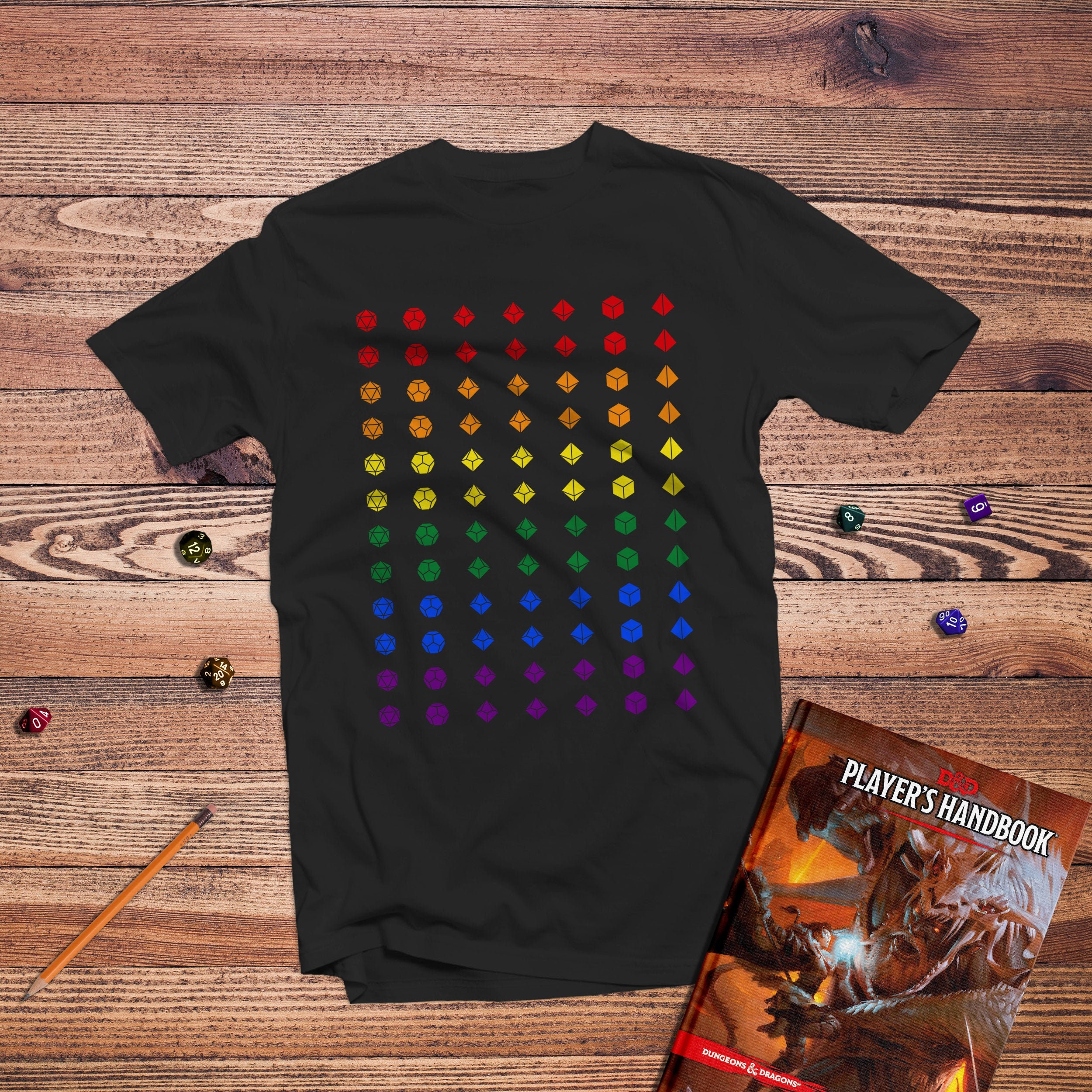 Dungeons and dragons pride shirt clearance