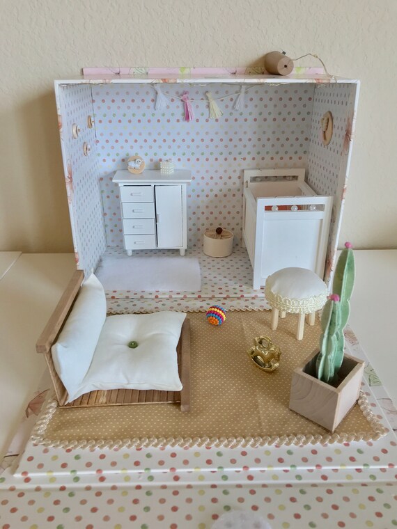 suitcase dollhouse