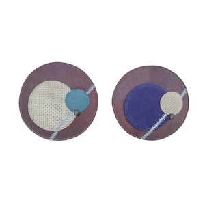 Women&#39;s wallet / Round leather wallet / Women&#39;s birthday gifts / Women&#39;s gift idea / Women&#39;s leather goods