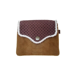 Bellows Leather Wallet-Leather Case-Leather Pouch-Women Gift-Wallet