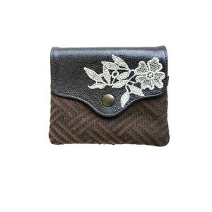 Bellows Leather Wallet-Leather Case-Leather Pouch-Women Gift-Wallet