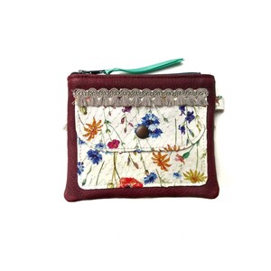 Leather Wallet-Leather Case-Leather Pouch-Change Purse-Woman birthday gift-Woman christmas gift