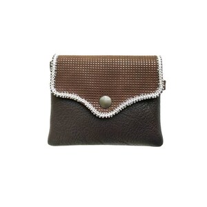 Bellows Leather Wallet-Leather Case-Leather Pouch-Wallet-Gift for Women