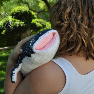 PATTERN DIGITAL DOWNLOAD Whitney the Whale Shark Crochet Stuffed Animal Pattern image 7