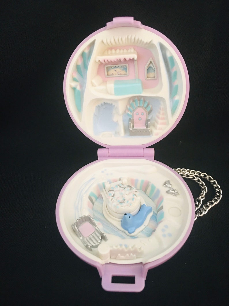 Rare Vintage Bluebird 1992 Polly Pocket Princess Pollys