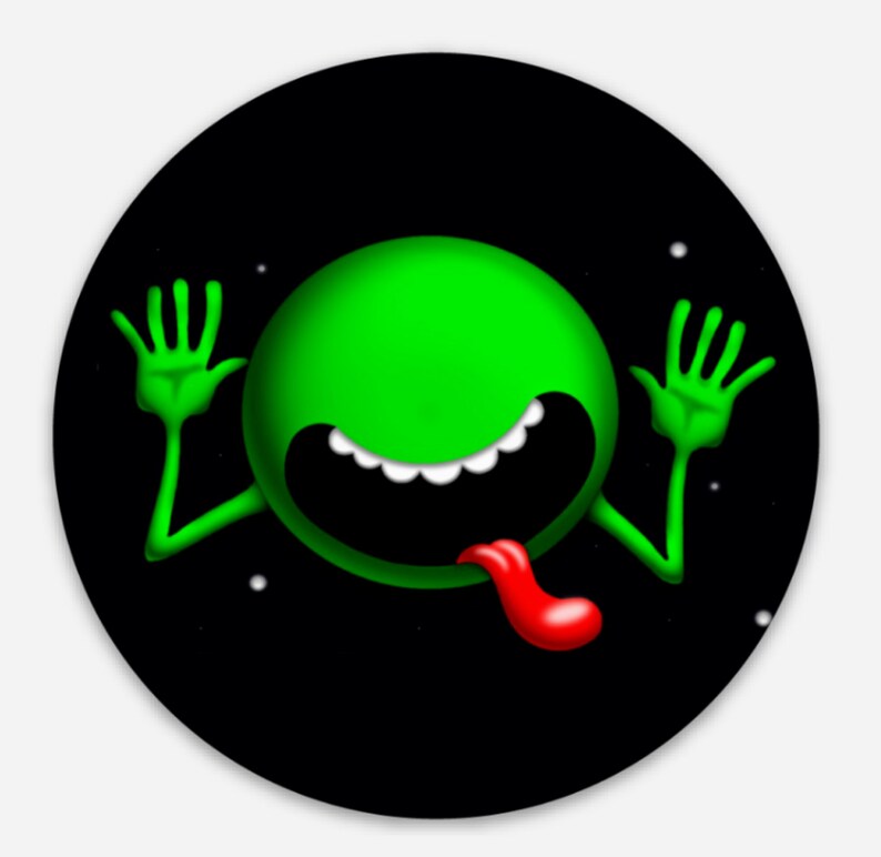 Hitchhiker's Guide to the Galaxy Custom Sticker Cosmic Etsy