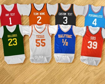 Baby basketball jerseys personalized cheap