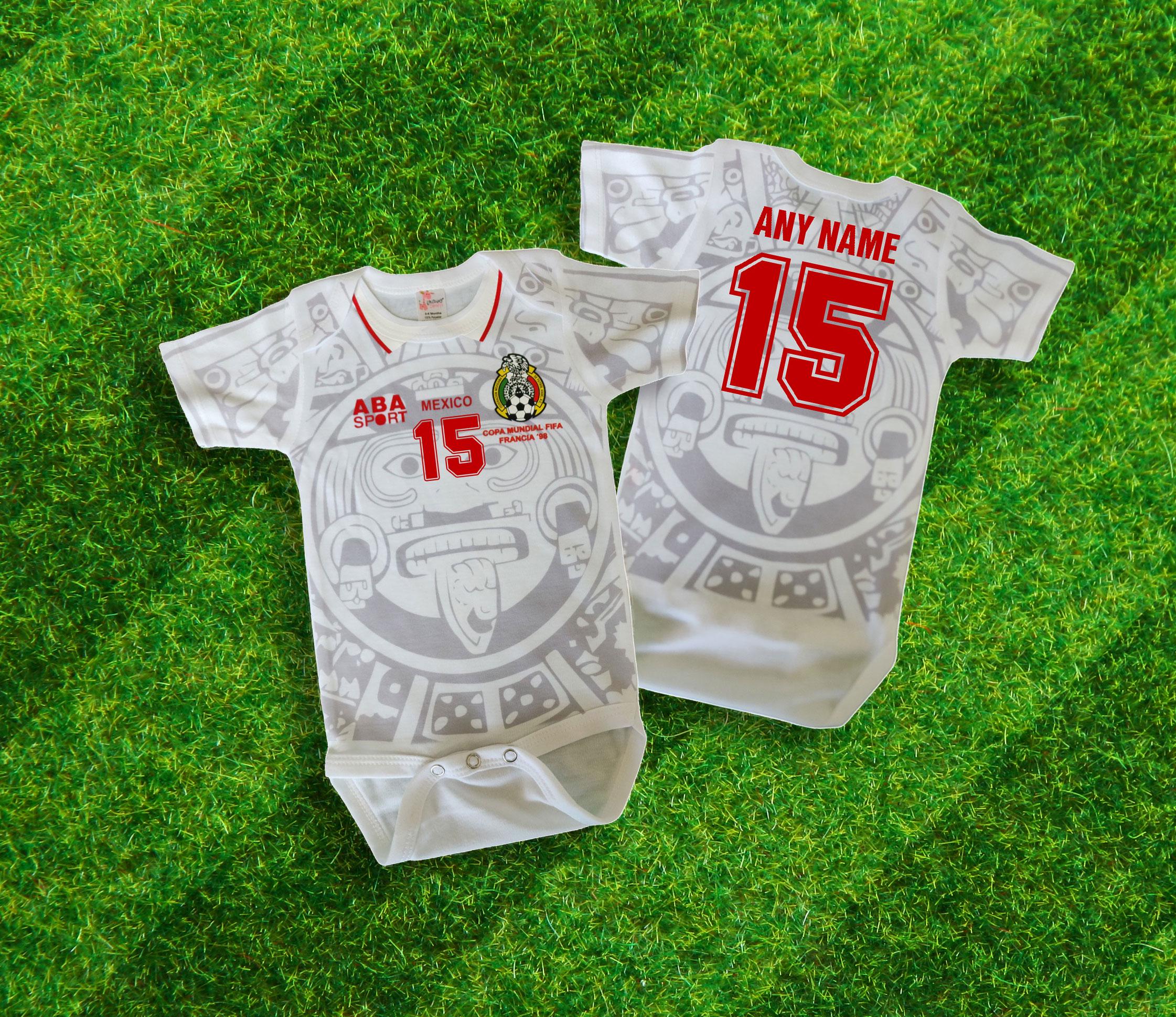 White Mexico 1998 Jersey - Etsy