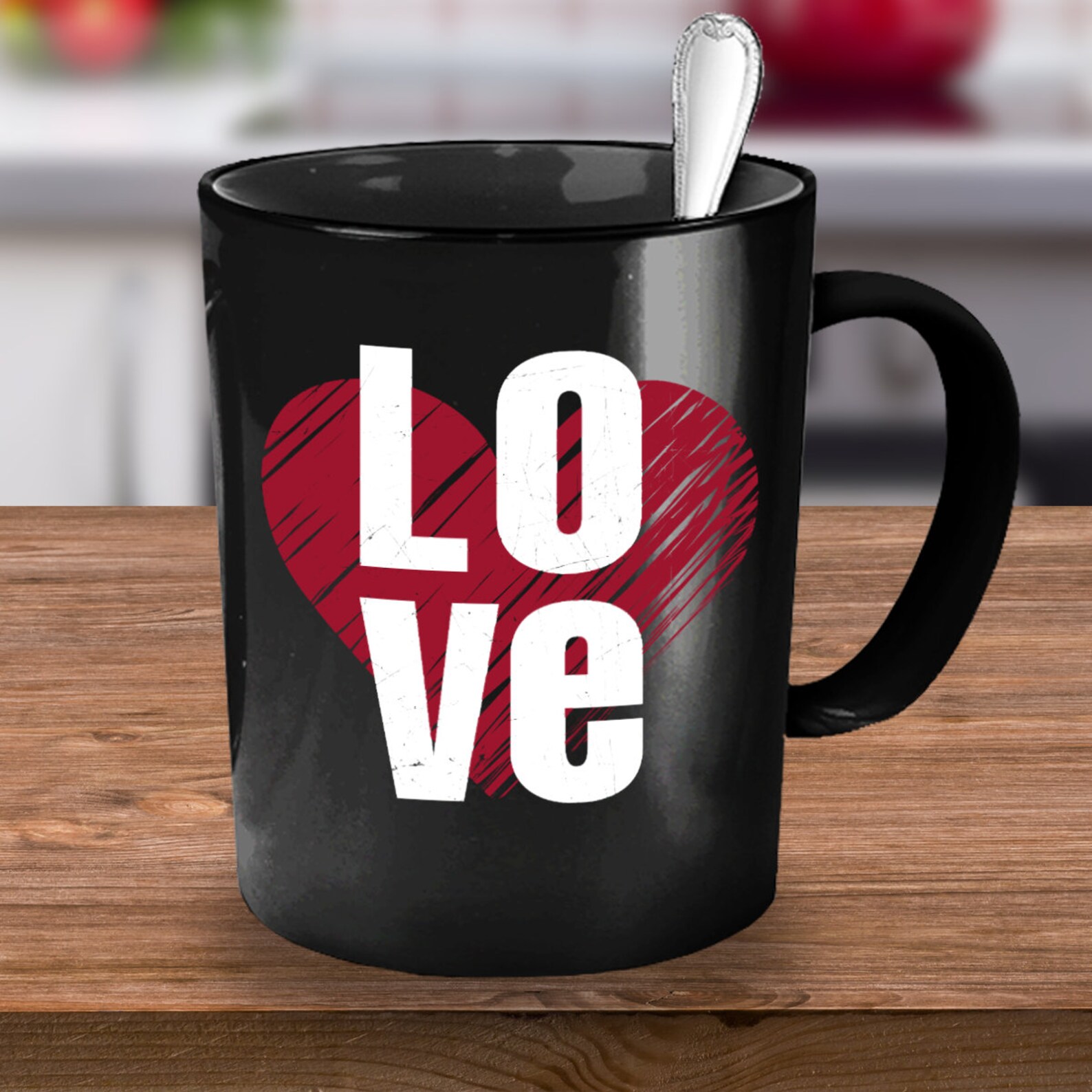 LOVE Coffee Mug Valentines coffee mug Best Selling | Etsy