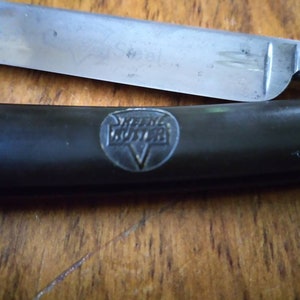 Vintage Keen Kutter K16 Blue Steel Straight Razor image 7