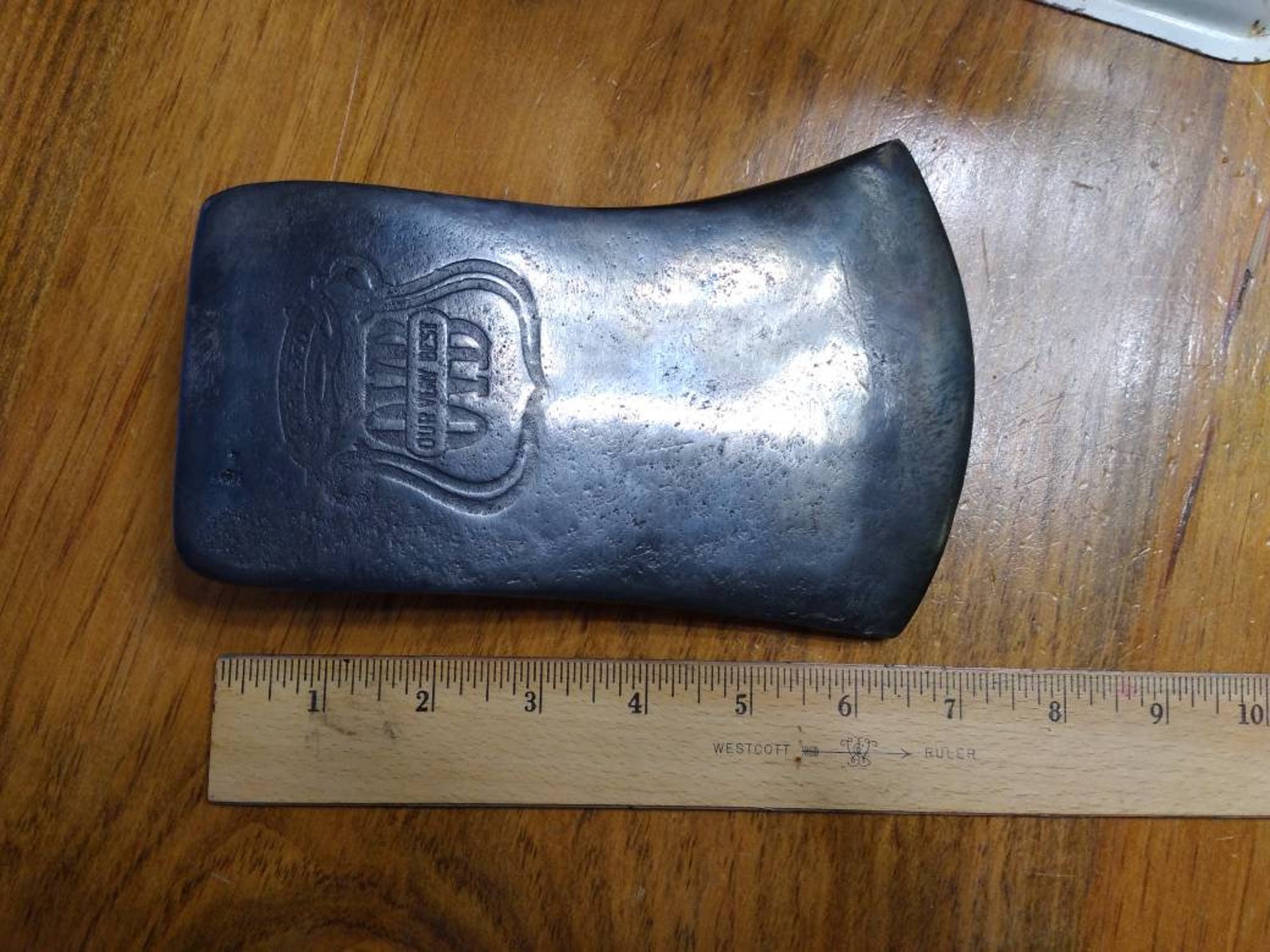 Large 4 1/2 lb. Embossed Our Very Best Axe Head Etsy