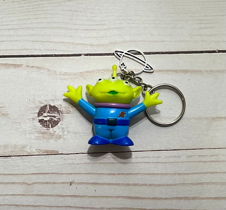Toy Story Alien Keychain Etsy