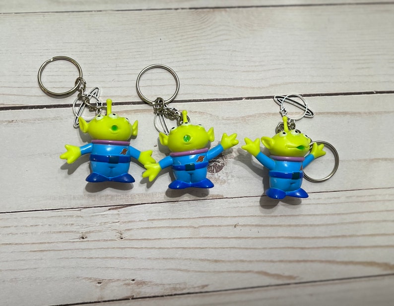 Toy Story Alien Keychain Etsy