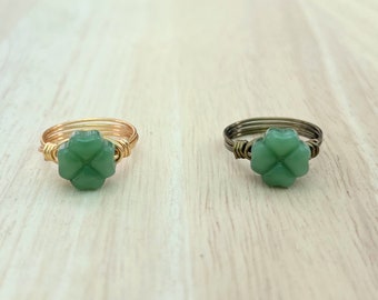 Four Leaf Clover Ring