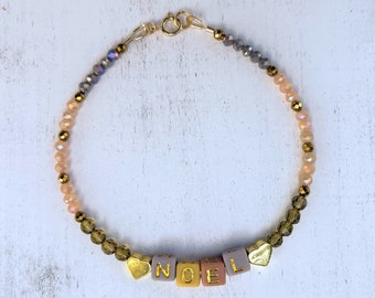 Custom Name Bracelet - Noel Style