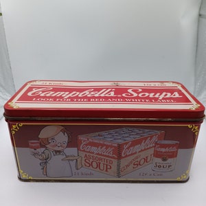 Campbell&#39;s soup tin