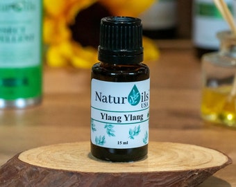 Ylang Ylang Essential Oil | 15 ml | Pure Ylang Ylang Oil | Essential Oil Gifts | Aromatherapy Oils | Plant Based Gifts | Cleansing Oil