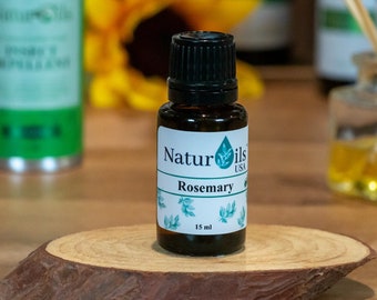 Rosemary Essential Oil / 15 ml / 100% Pure / Planet Based / Organic / Aromatherapy / Therapeutic Grade NaturOils