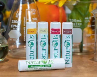 Feuchtigkeitsspendender Dewy Lip Balm 100% Natürlich | Vitamin E | Langanhaltender Lippenschutz | Feuchtigkeit für trockene Lippen | Lippen Erweichung